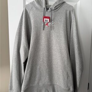 Jordan Gray Flight Hoodie